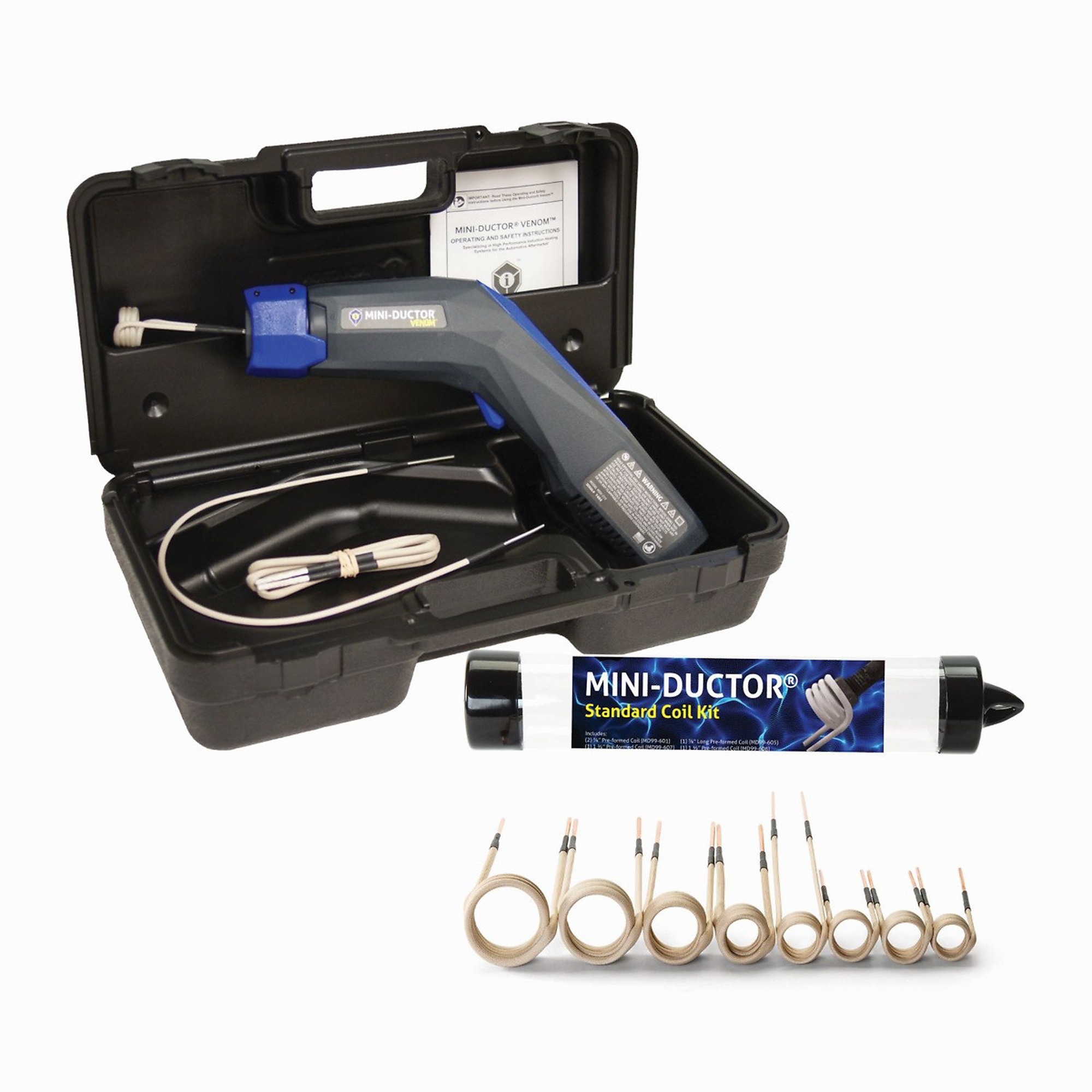 Induction Innovations Mini-Ductor Venom — Handheld Flameless Torch, Includes Standard Coil Kit, Model# IDIMDV-790